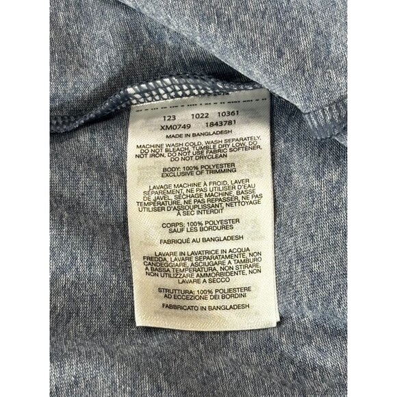 Columbia Mens Lake Zell Short Sleeve Tee XL Omni-Wick Moisture Wicking Regular F - Picture 7 of 12